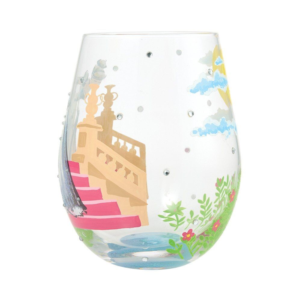 Disney Lolita Stemless Glass Cinderella 'If The Shoe Fits'
