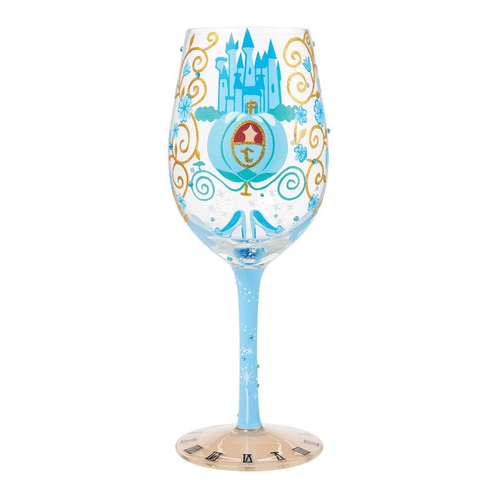 Disney Lolita Stemmed Glass Cinderella 'Midnight Dreams'