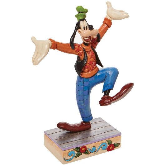 DISNEY TRADITIONS BY JIM SHORE GOOFY CELEBRATION 90TH ANNIVERSARY