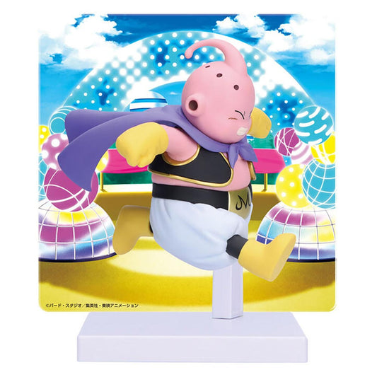 DRAGON BALL DAIMA MAJIN BUU WITH PANEL STATUE