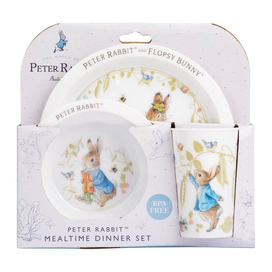 PETER RABBIT 3PC MEALTIME DINNER SET