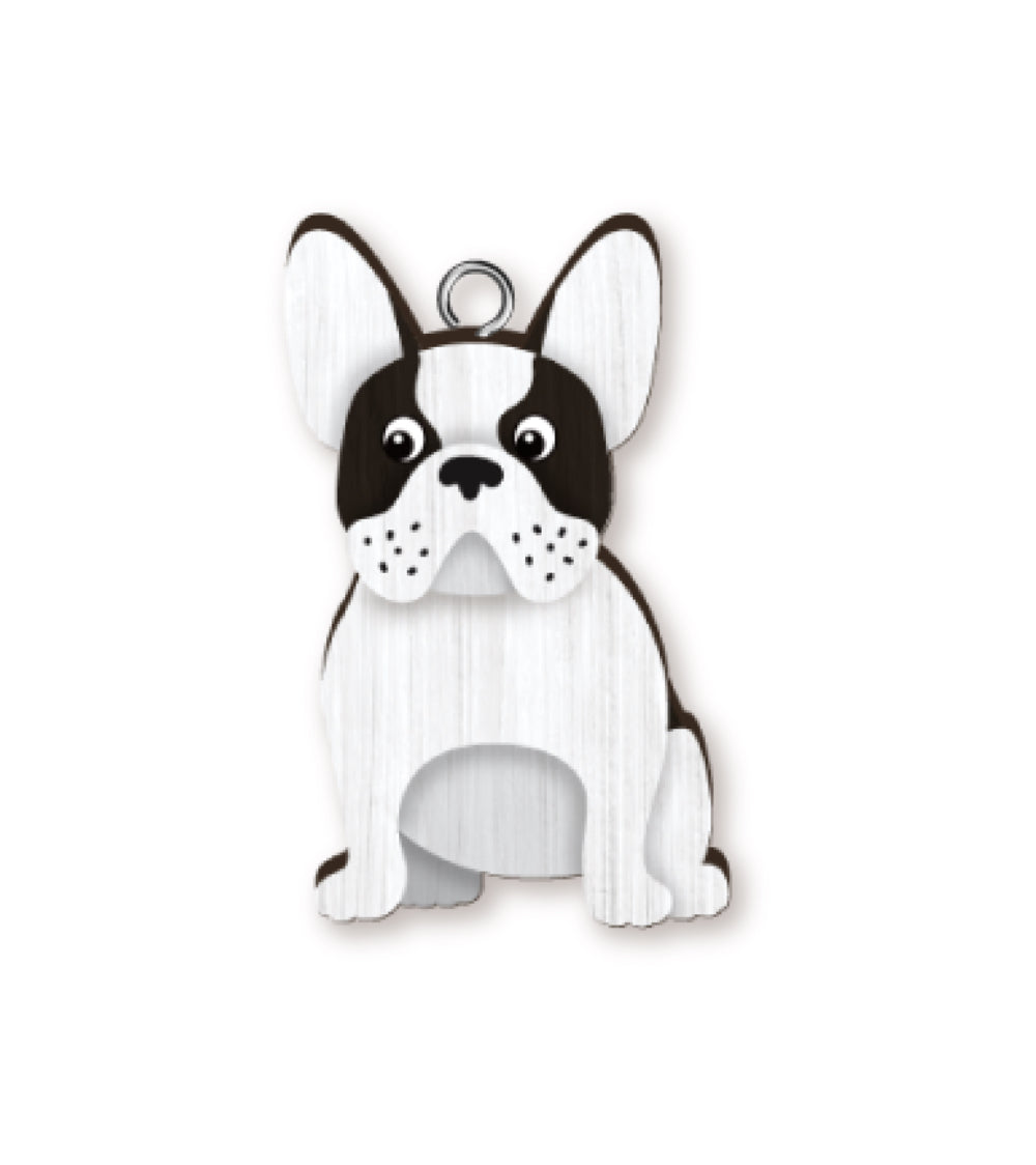 HANDMADE KEYRING BULLDOG