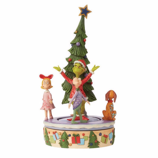 THE GRINCH BY JIM SHORE WHO'S GOING AROUND 25CM