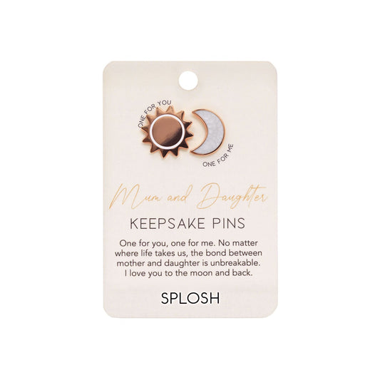 Keepsake Pin Forever Connected Mum & Daughter