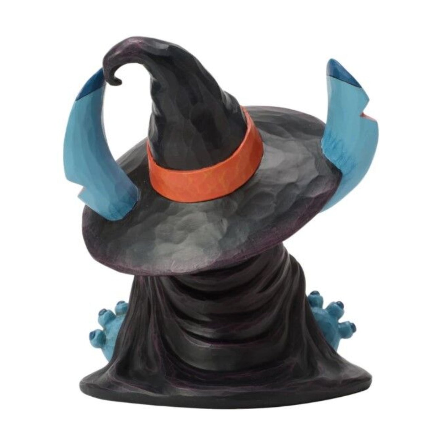 DISNEY TRADITIONS BY JIM SHORE STITCH WITCH BY JACK-O-LANTERN