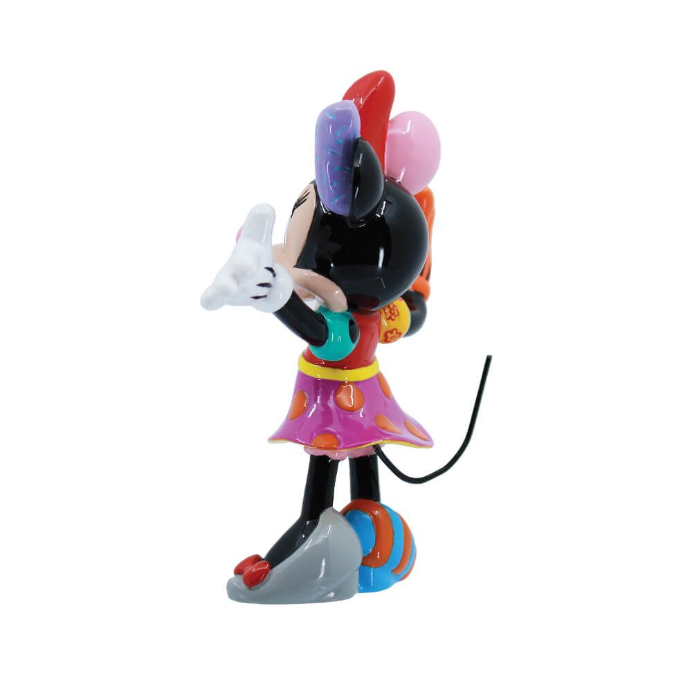 DISNEY BRITTO MINNIE MOUSE ARMS OUT MINI FIGURINE