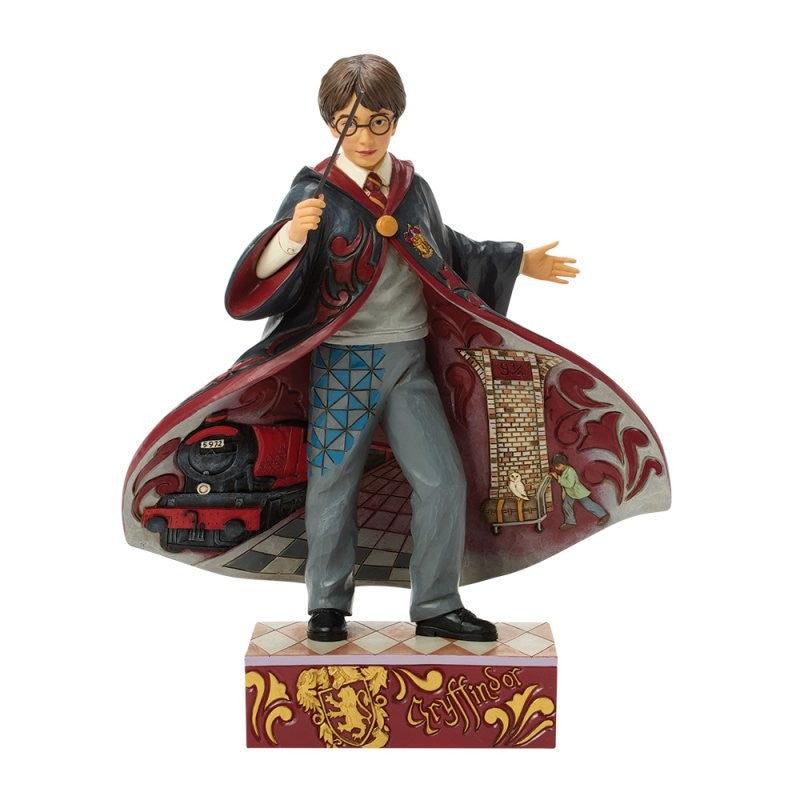 HARRY POTTER BY JIM SHORE HARRY WITH ROBE SCENE