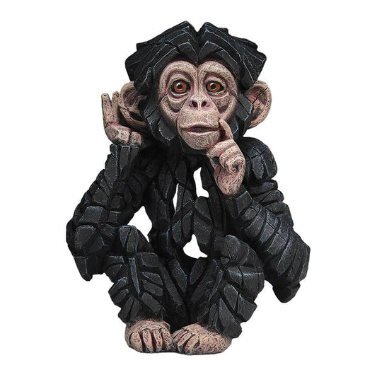 Edge Sculpture Baby Chimp Figure 'Hear No Evil'