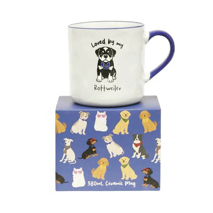 Dog Mug Loved By My Rottweiler