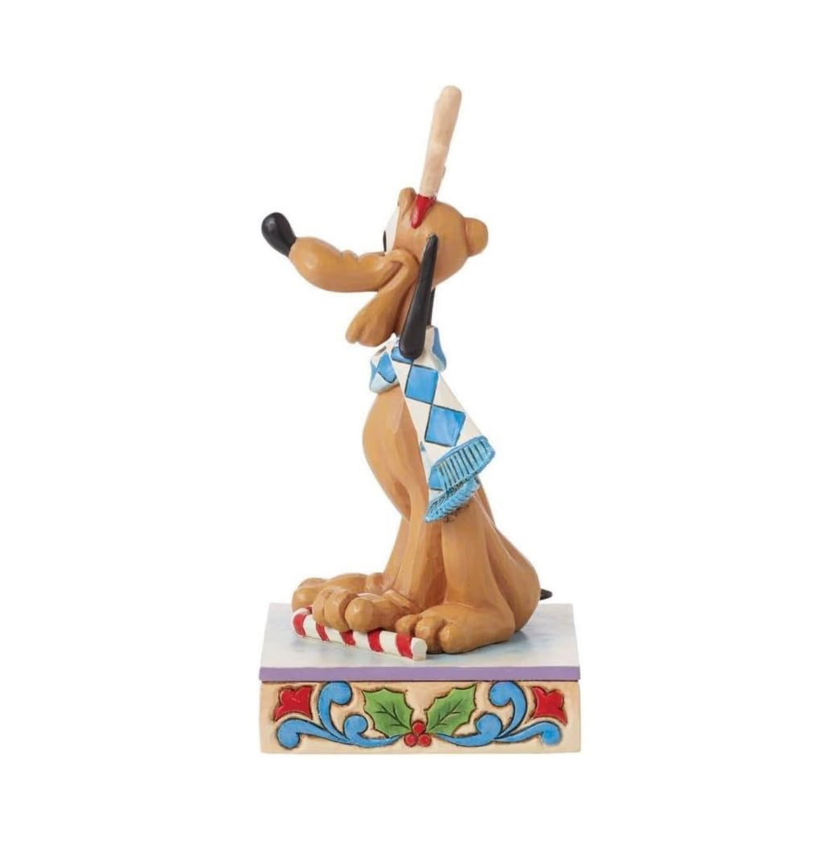 DISNEY TRADITIONS BY JIM SHORE PERSONALITY POSE PLUTO CHRISTMAS 11CM