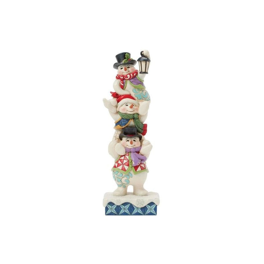 Heartwood Creek By Jim Shore Snowman Stack Figurine