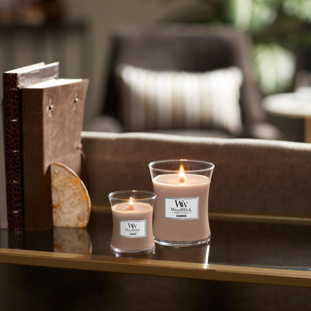 WoodWick Candle Cashmere Mini