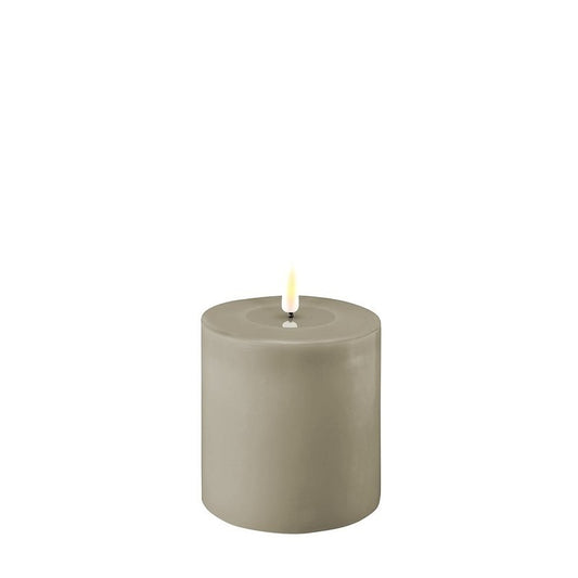 DELUXE HOMEART SAND LED CANDLE 10.5 X 10.5CM