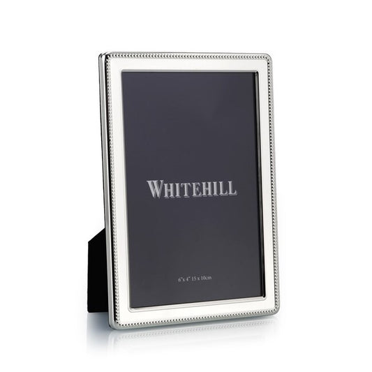 Whitehill Photo Frame Narrow Bead Border 4x6