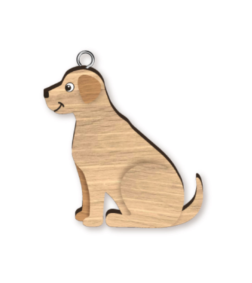 HANDMADE KEYRING LABRADOR