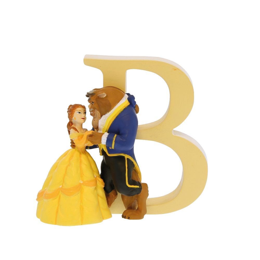 Disney Showcase Letter Figurine Beauty & The Best "B"
