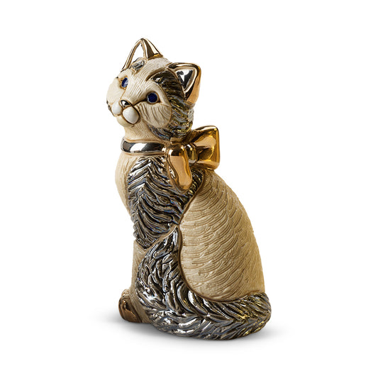 RINCONADA DE ROSA CAT WITH RIBBON