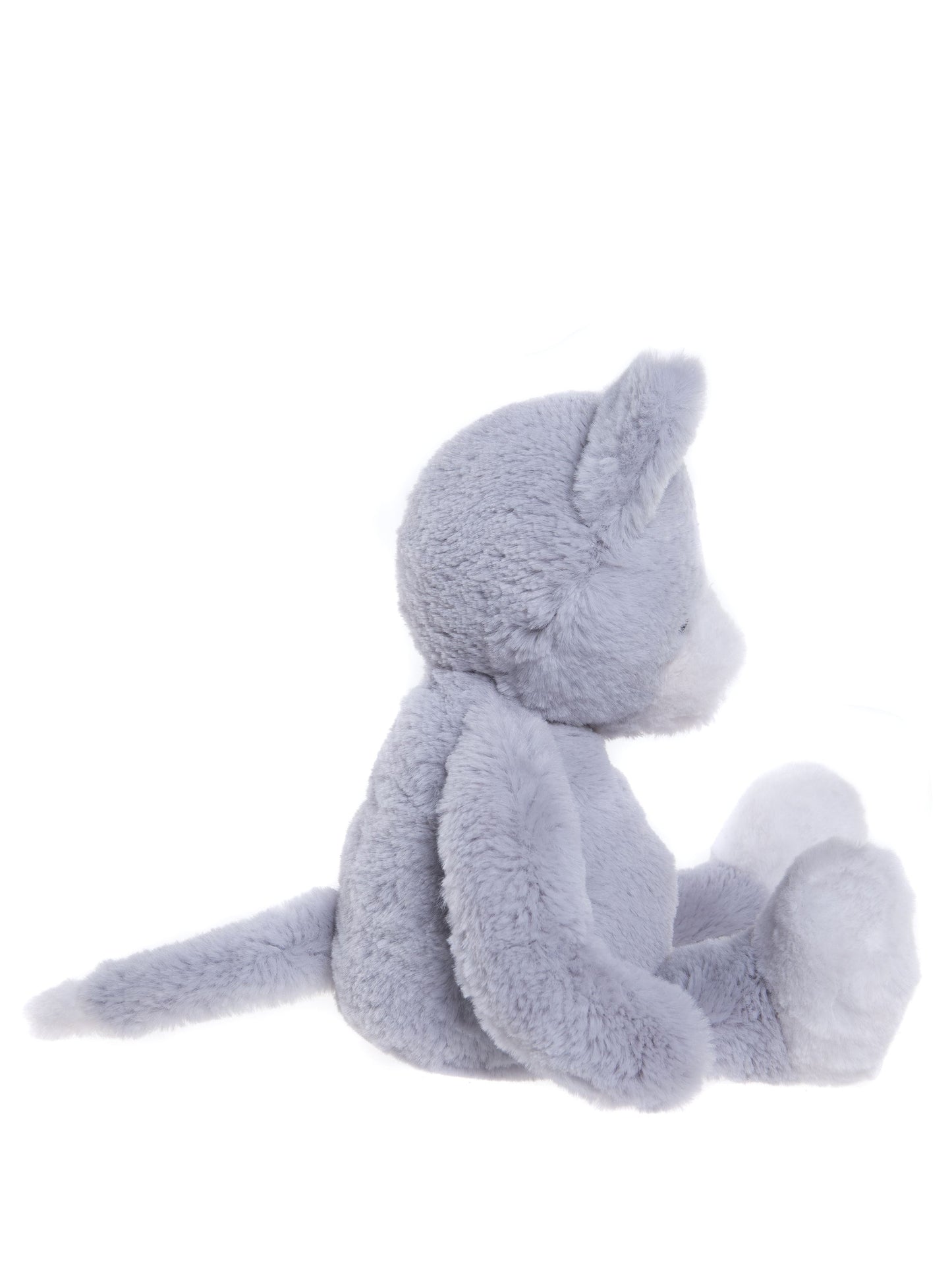 BEAR & ME BY CHARLIE BEARS PUDDY KITTEN CLOUDY GREY