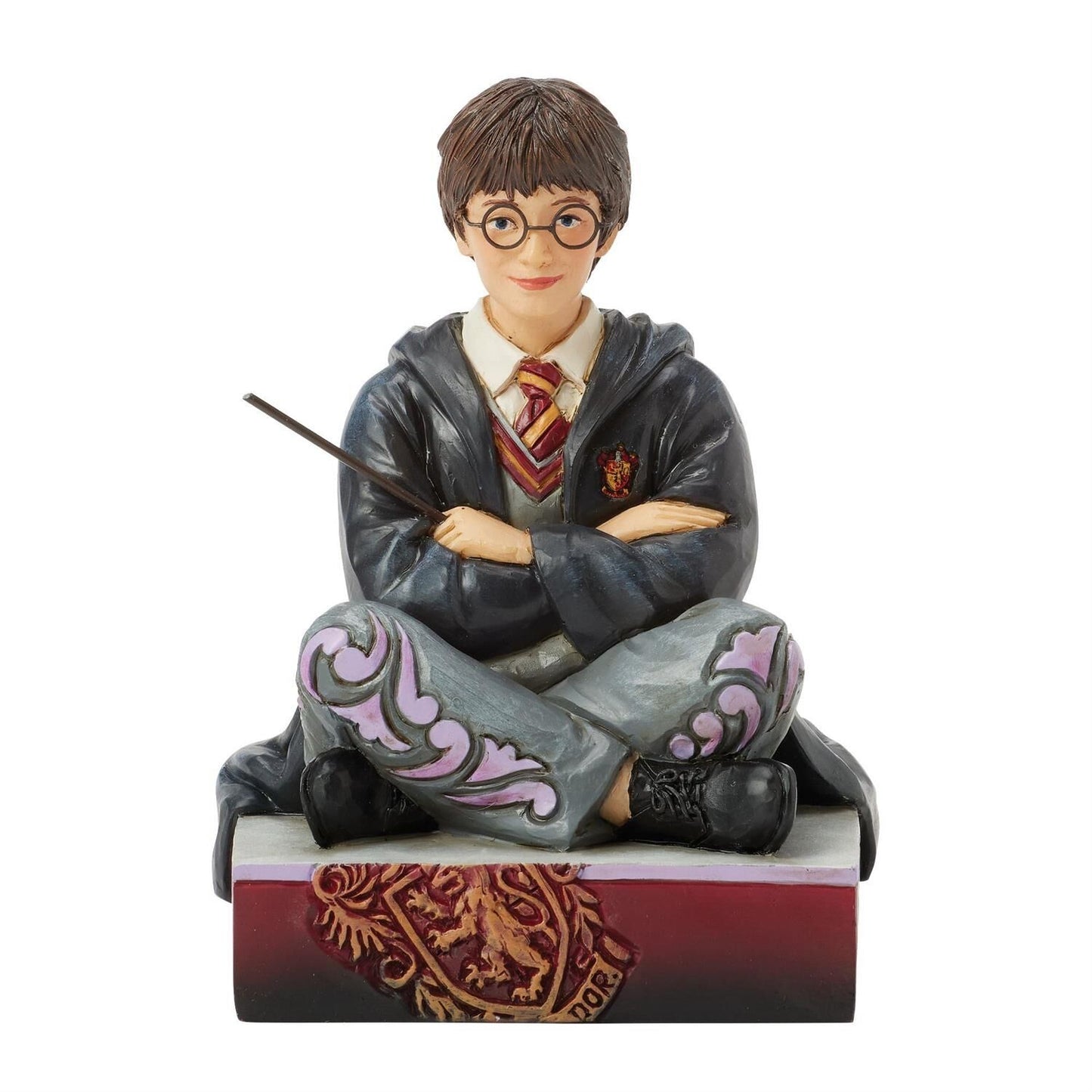 HARRY POTTER BY JIM SHORE HARRY WITH WAND SITTING