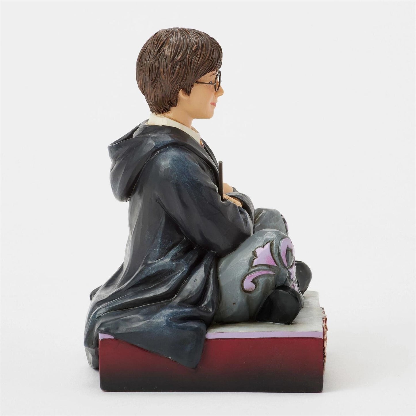 HARRY POTTER BY JIM SHORE HARRY WITH WAND SITTING