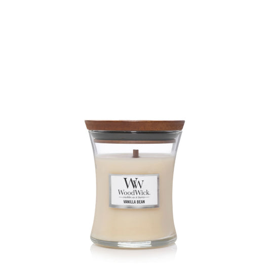 WoodWick Candle Vanilla Bean Mini