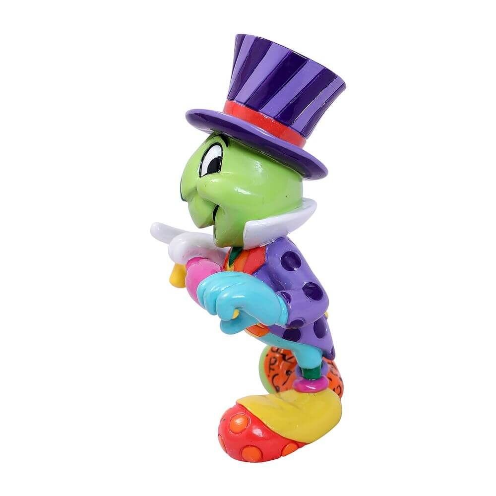 DISNEY BRITTO JIMINY CRICKET HOLDING UMBRELLA MINI FIGURINE