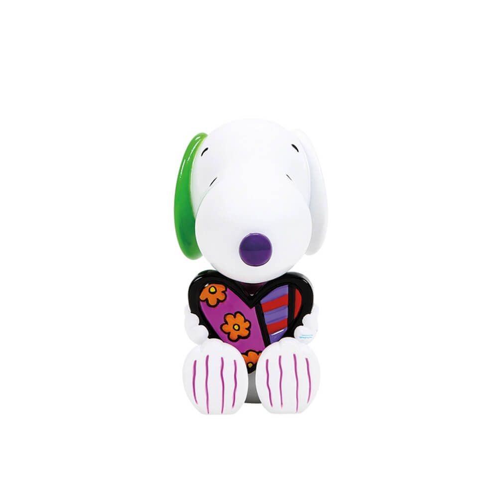 Peanuts By Britto Snoopy Heart Mini Figurine