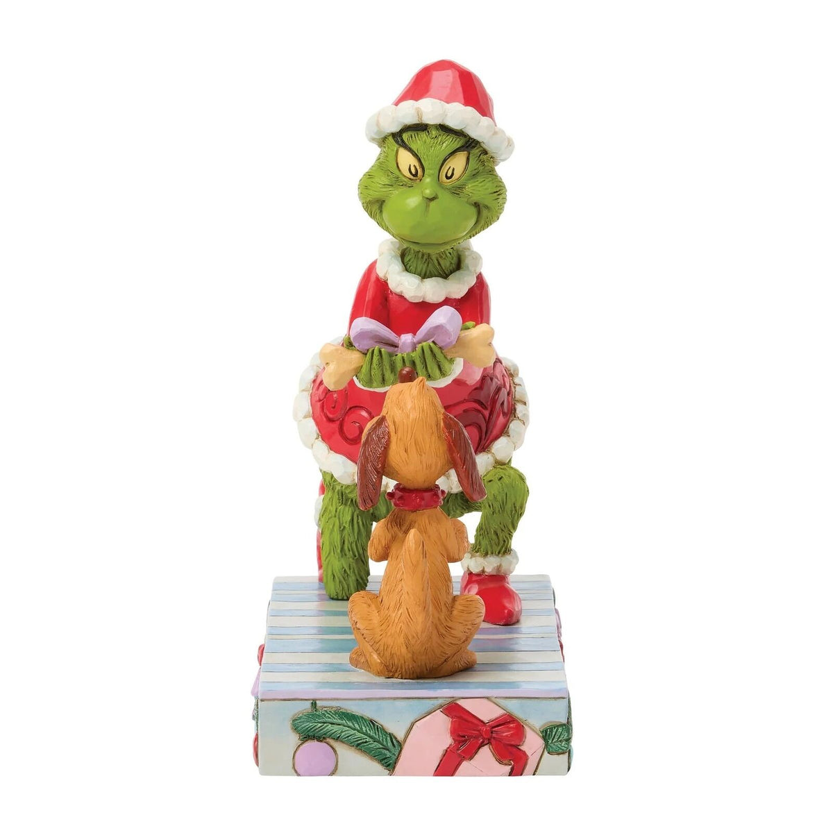 The Grinch By Jim Shore Grinch Giving Max A Bone
