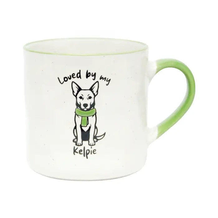 Dog Mug Loved By My Kelpie