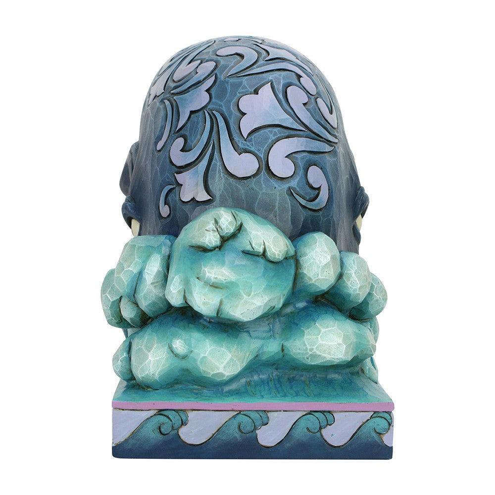 DISNEY TRADITIONS BY JIM SHORE MONSTRO WHALE WITH PINOCCHIO AND GEPPETTO 19CM