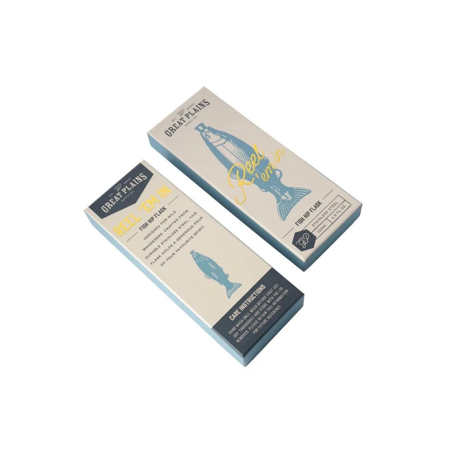 Fly Fishing Co Fish Hip Flask