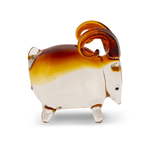 ZIBO ART GLASS RAM ARIES