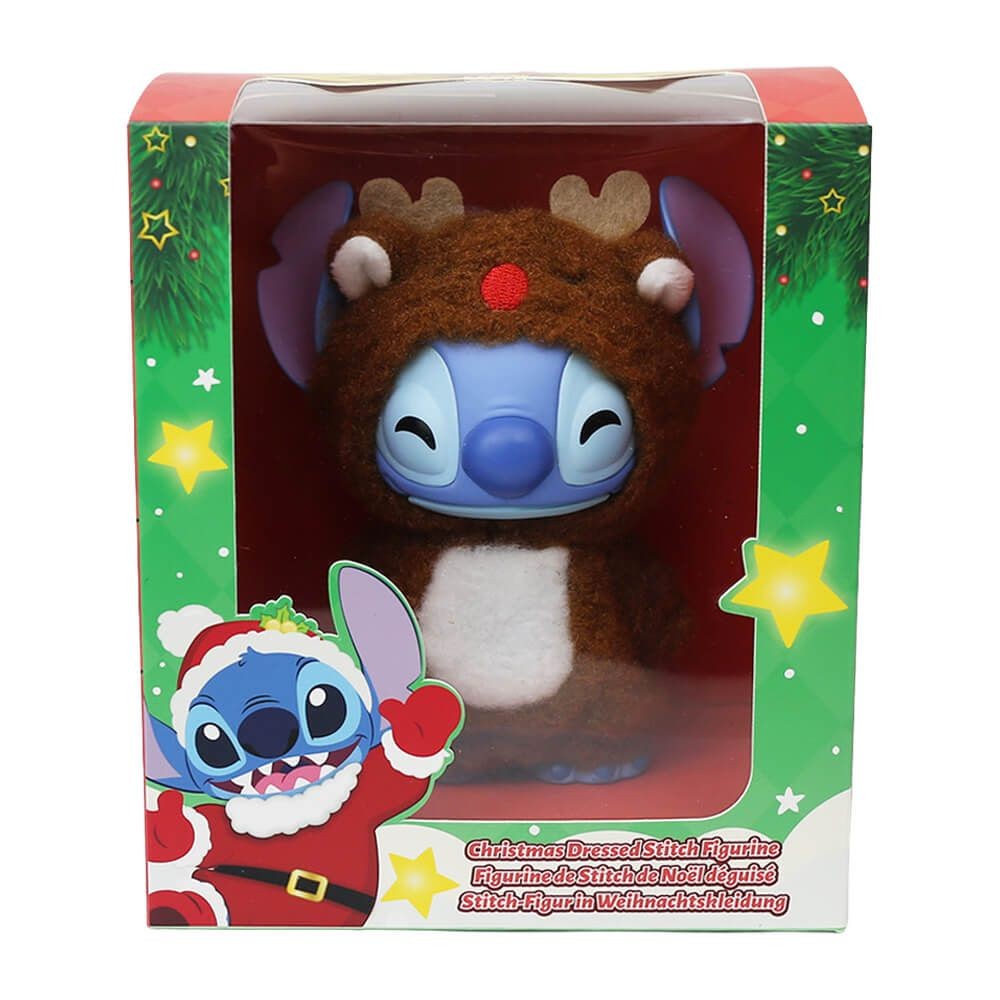 Disney Grand Jester Studio’s Stitch In Reindeer Outfit Figurine