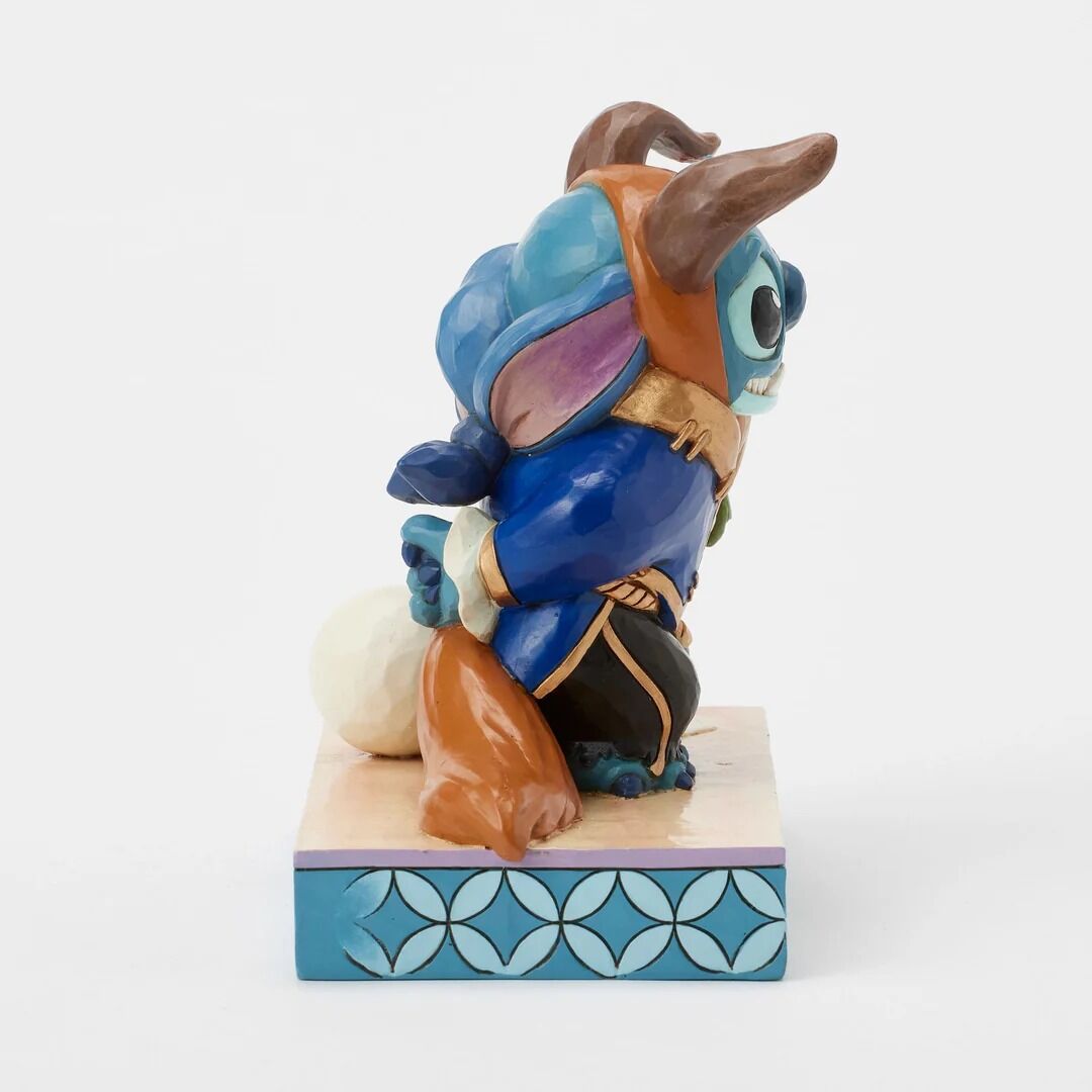 DISNEY TRADITIONS BY JIM SHORE STITCH DRESSED AS BEAST