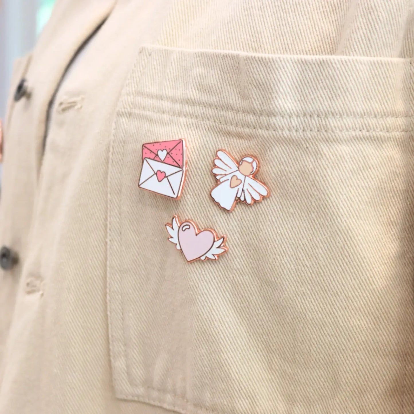 Keepsake Pin Guardian Angel