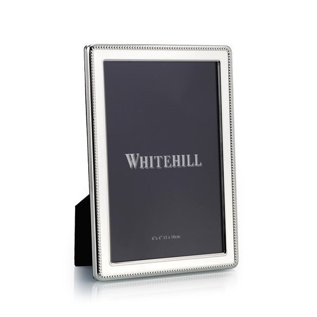 Whitehill Photo Frame Narrow Bead Border 4x6