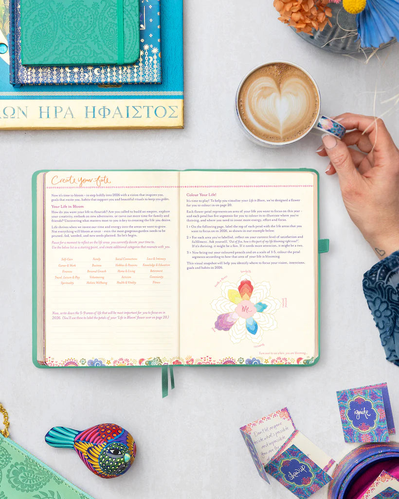 Intrinsic 2026 Diary The year for abundance - Tahitian Turquoise