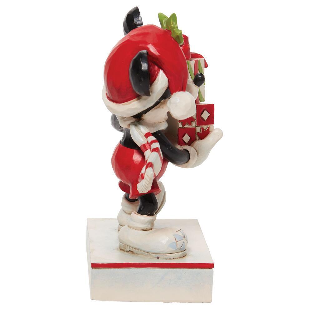 DISNEY TRADITIONS BY JIM SHORE MICKEY STACKED PRESENTS 11CM