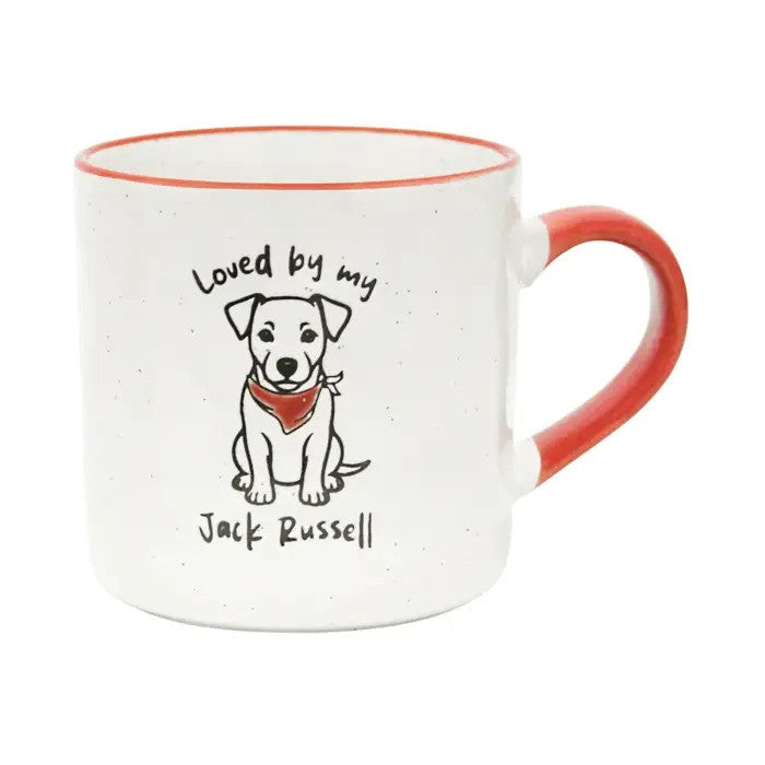 Dog Mug Loved By My Jack Russell