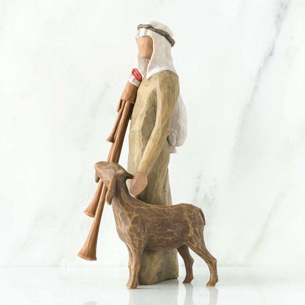 WILLOW TREE NATIVITY - ZAMPOGNARO (SHEPHERD WITH BAGPIPE)