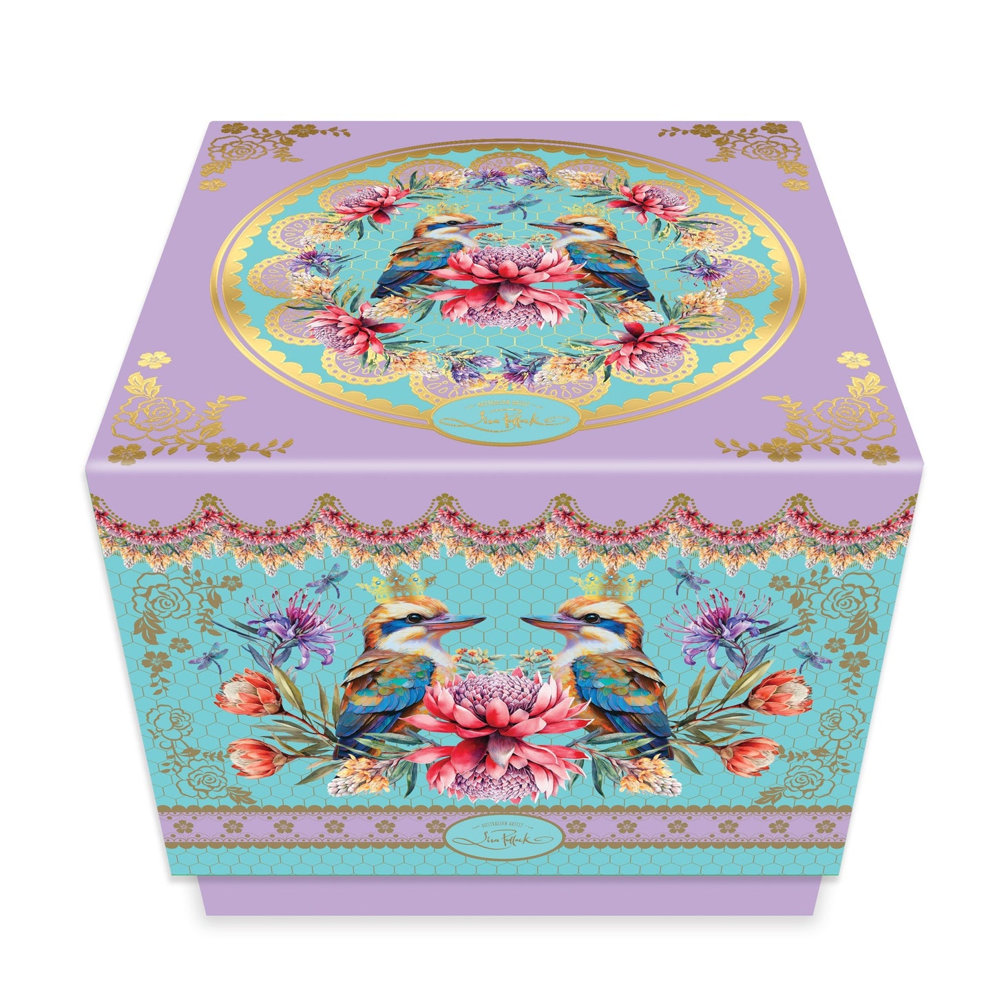 Lisa Pollock Ceramic Tea For One Set In Gift Box Vintage Kookas