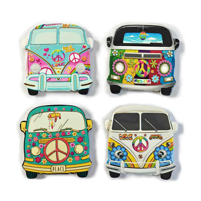 CERAMIC COASTERS COMBI SET OF 4 LEROY