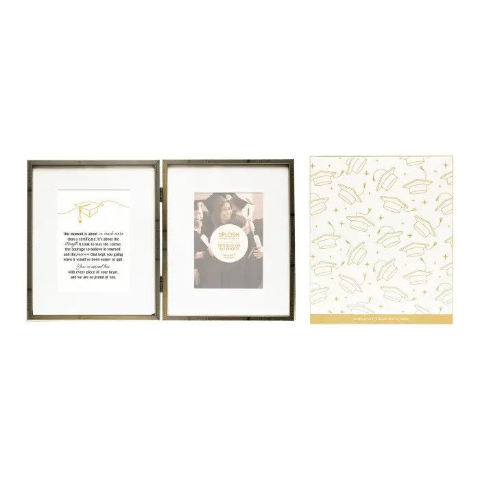 Double Photo Frame Folding Graduation