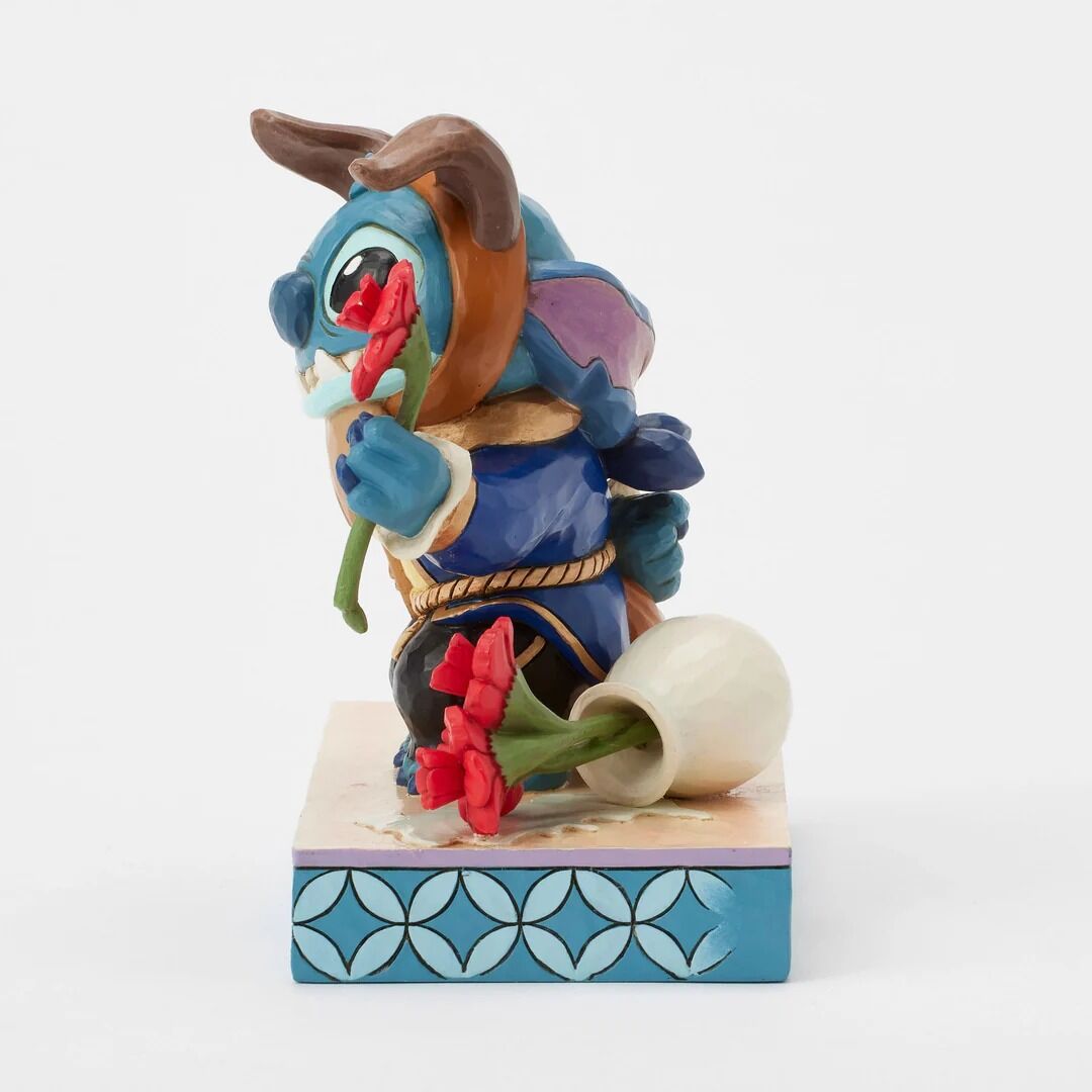 DISNEY TRADITIONS BY JIM SHORE STITCH DRESSED AS BEAST