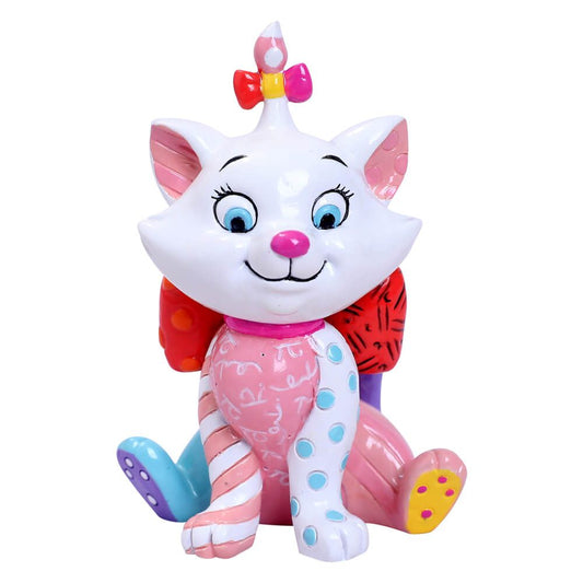 DISNEY BRITTO MARIE CAT MINI FIGURINE LEGS OUT SITTING