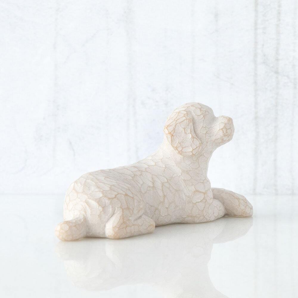 WILLOW TREE - LOVE MY DOG (LIGHT, SMALL, LYING)