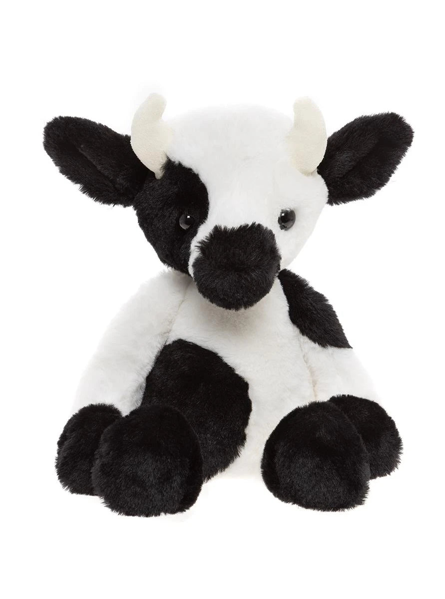 BEAR & ME BY CHARLIE BEARS BUTTERCUP BLACK & WHITE COW