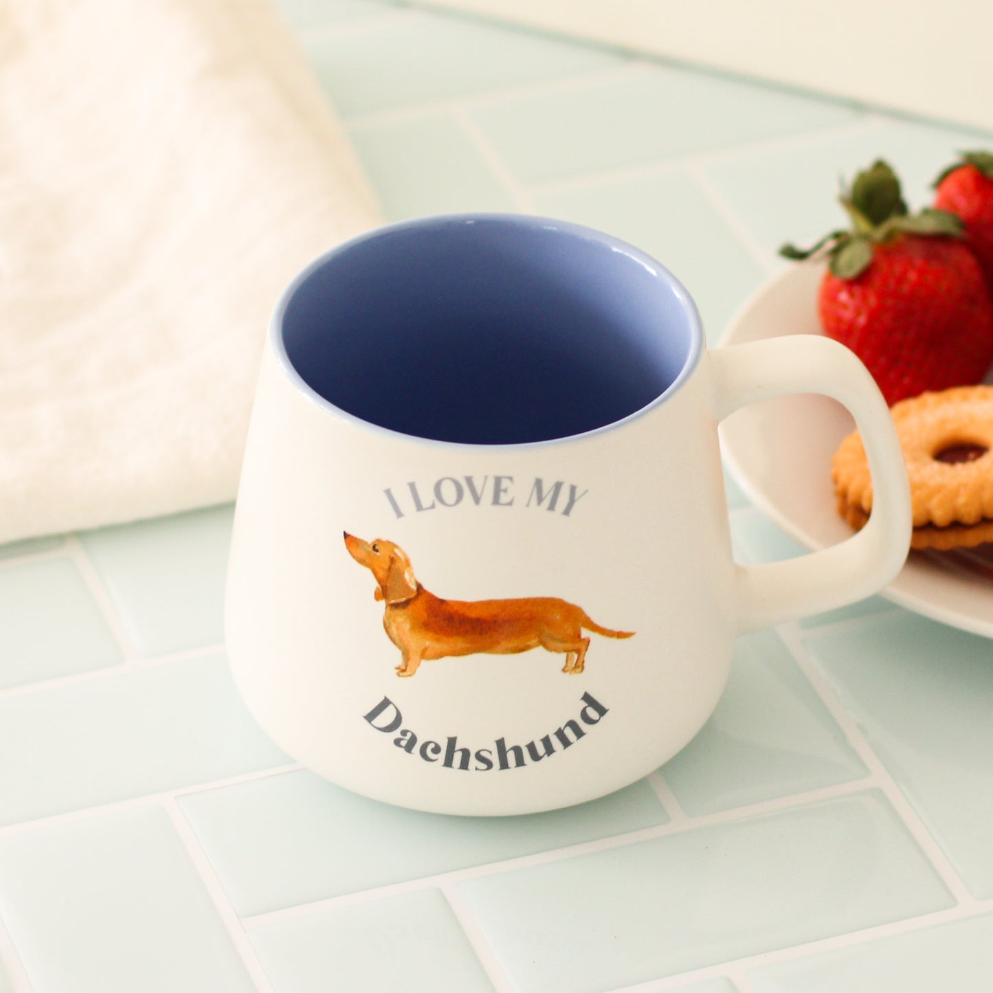 I Love My Dachshund Mug