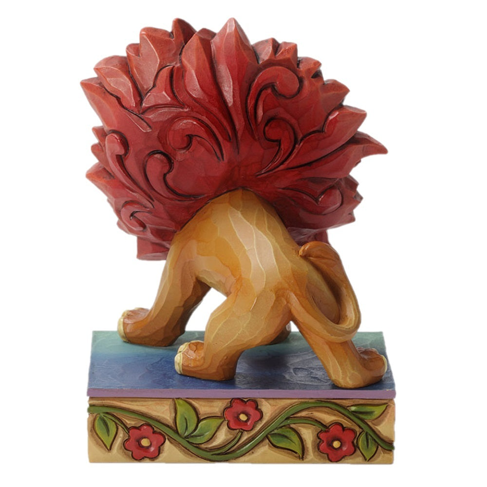 DISNEY TRADITIONS BY JIM SHORE SIMBA PERSONALITY POSE