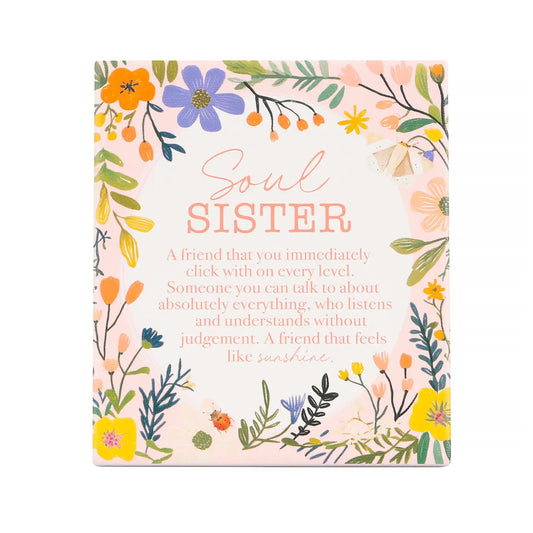 Ceramic Verse Plaque Cottage Grove Soul Sisters